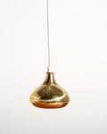 Lampada a sospensione in ottone di Scandi-Lamp, anni ’60/’70