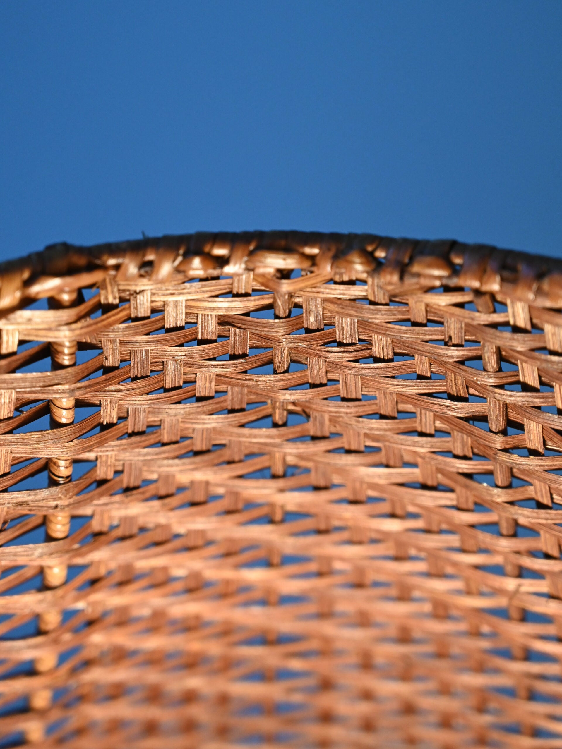 Lampada a piantana con paralume in rattan 8