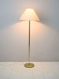 Lampada da terra vintage con base oro 1